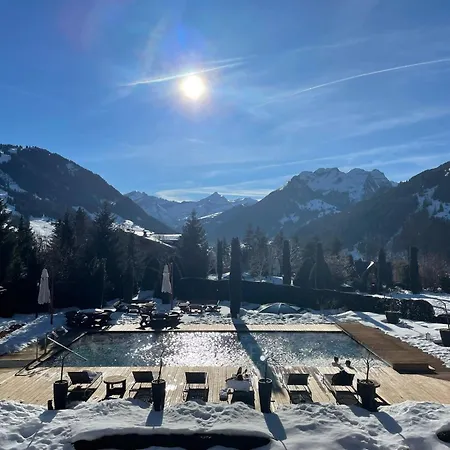 Luxurious Alpine Flat With Amenities * Гштад