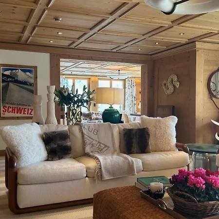 Luxurious Alpine Flat With Amenities Gstaad